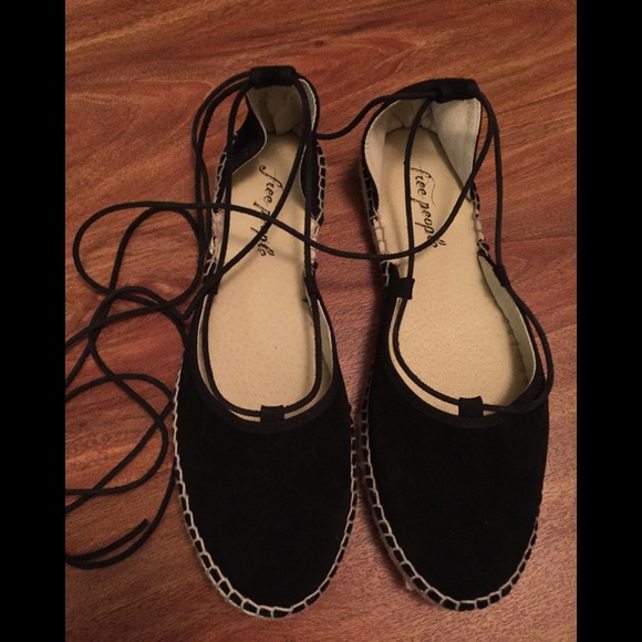 ❤️Free People Suede Espadrilles New wot - Picture 1 of 5